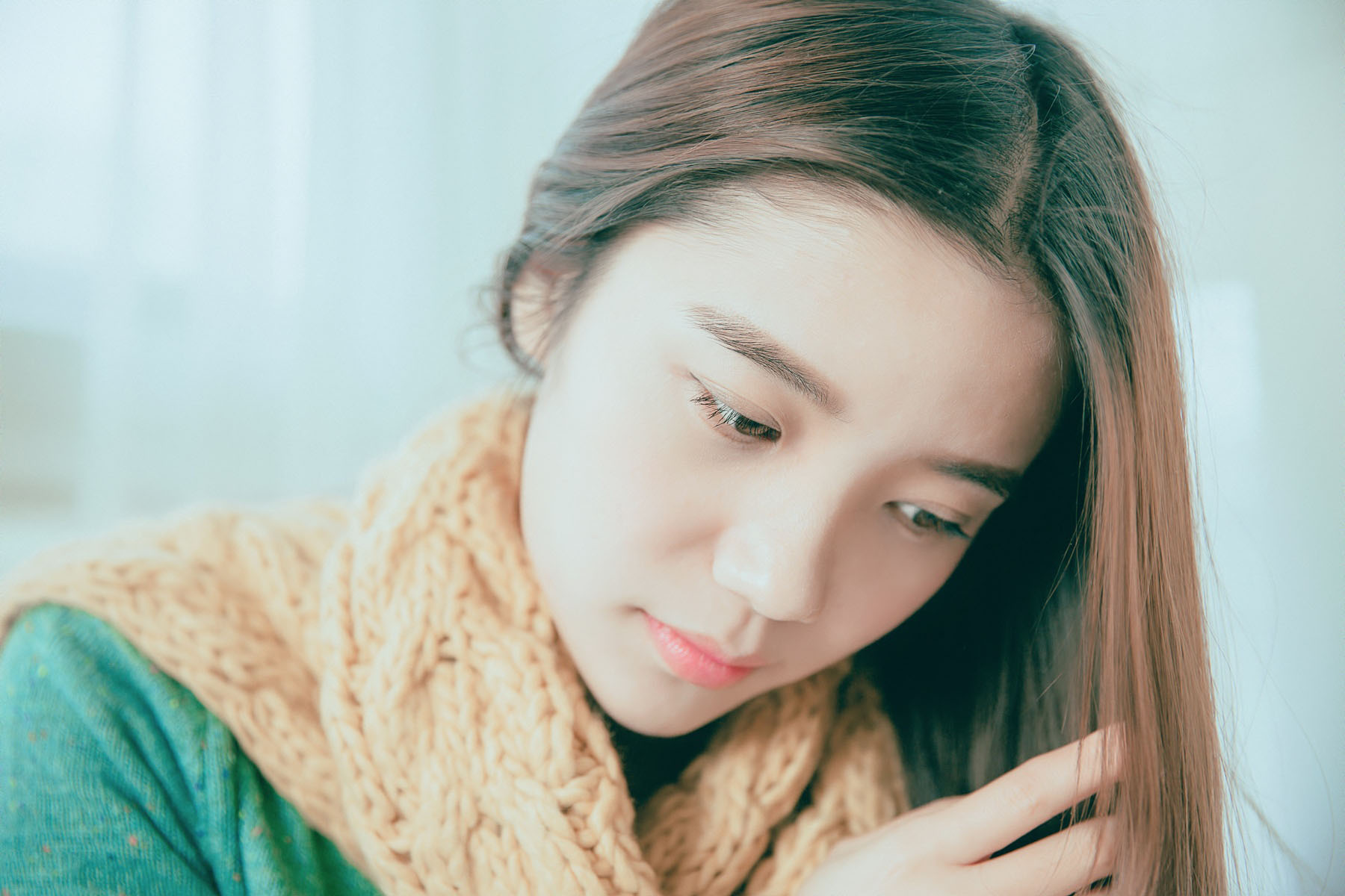 养眼气质女神唯美写真图片桌面壁纸