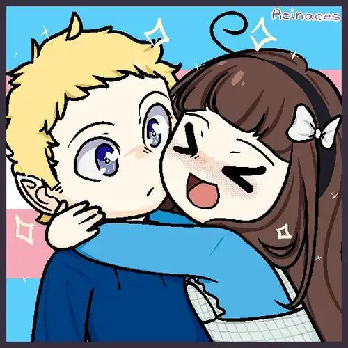 情侣cp抱抱捏脸