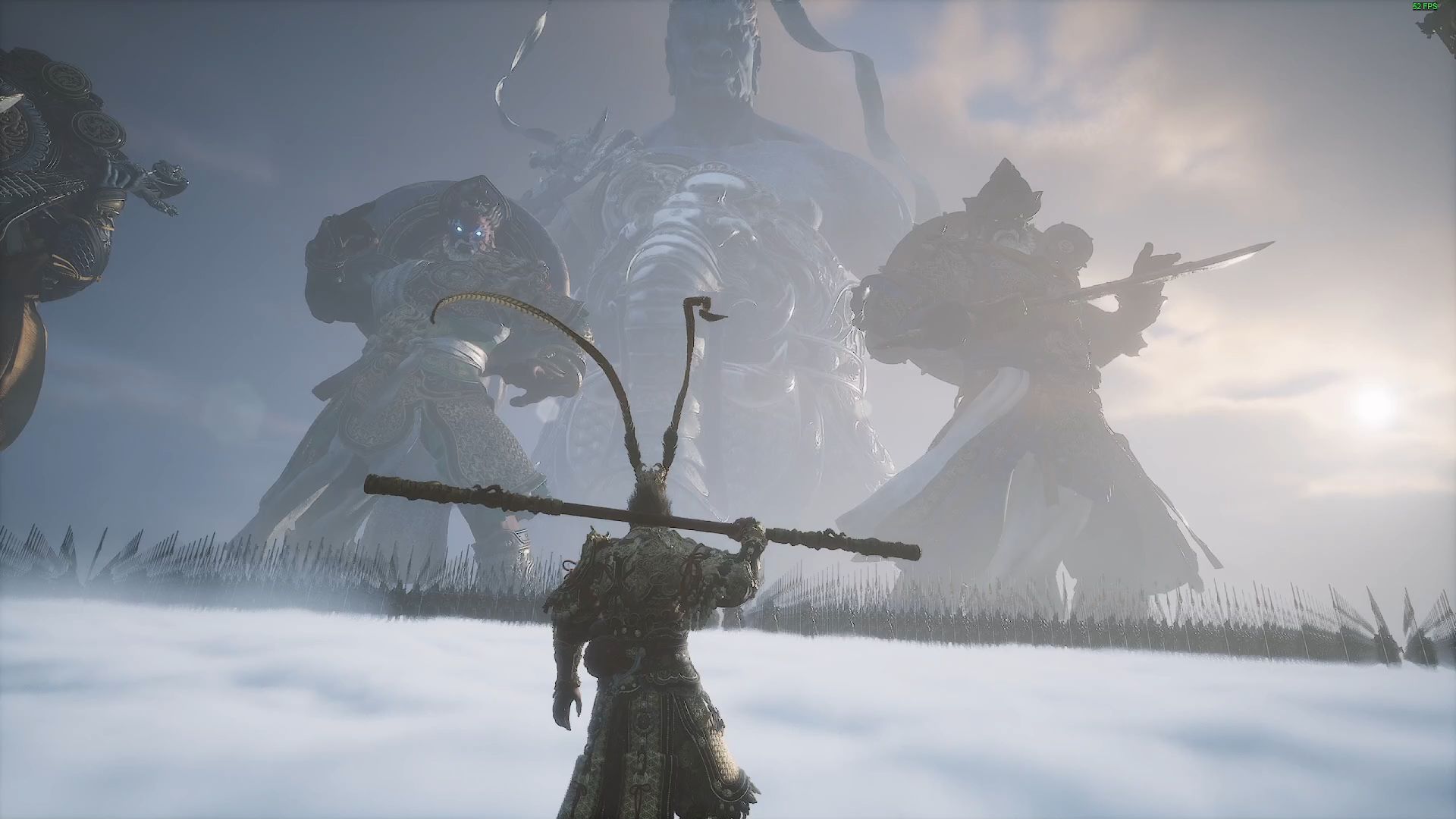 掌握了齐天大圣棍势后,再回头,来一场电影级的战斗