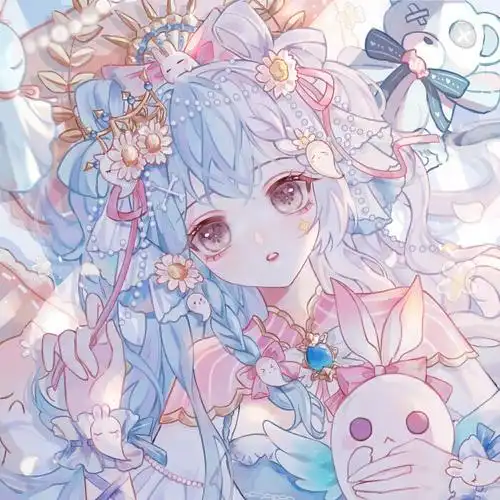 娃娃头像女卡通 卡通娃娃头像图片-图片大观-奇异网