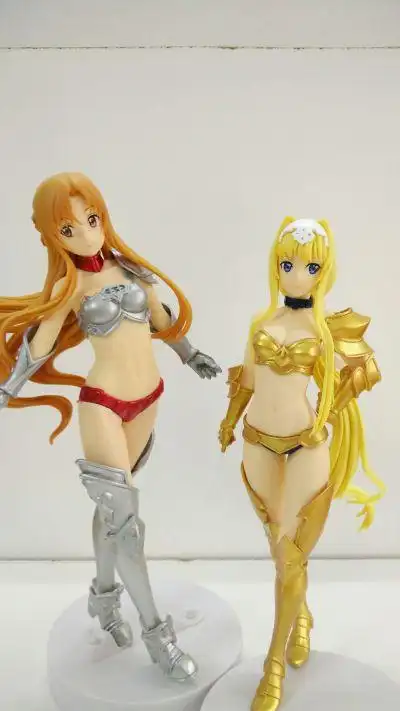 exq手办刀剑神域亚丝娜比基尼盔甲ver