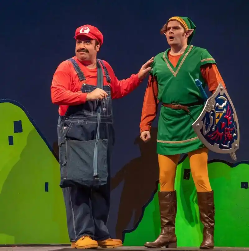 超级玛丽版的歌剧《魔笛》你会买票去看吗?#美声 #歌剧 #演 - 抖音