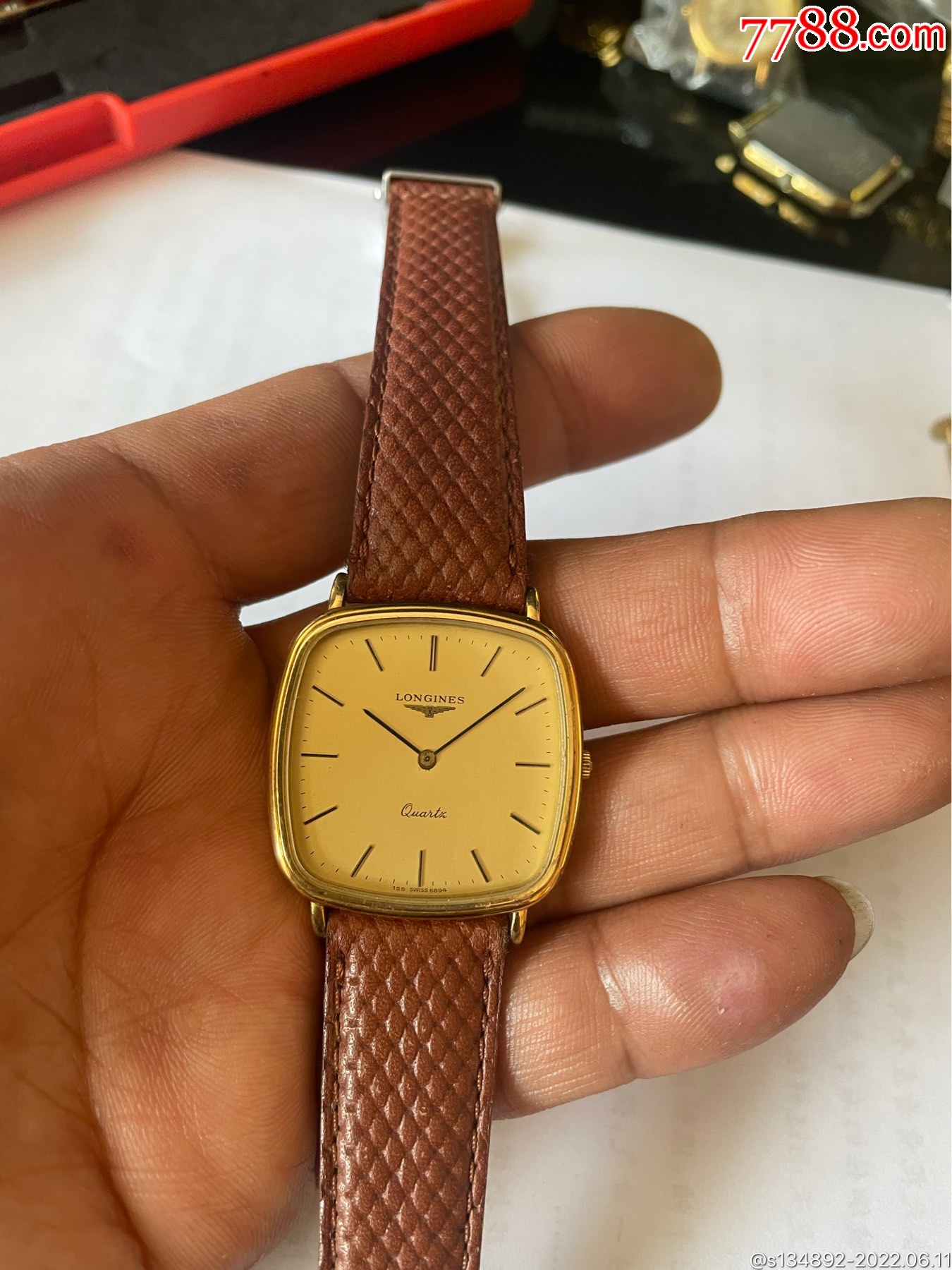 好品瑞士产浪琴男石英表