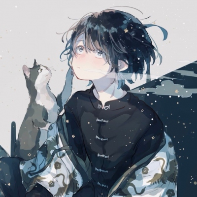 高清清新温柔的神仙级治愈系男头动漫图,男生头像图片