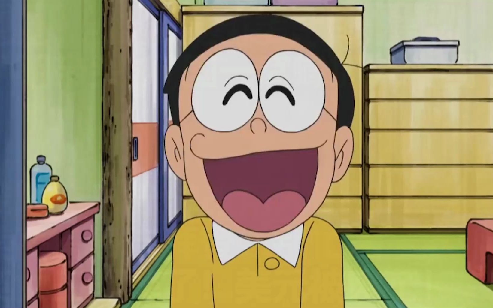 哆啦a梦:大雄用控制器让转校生笑到脱臼,贴心暖男收获新朋友