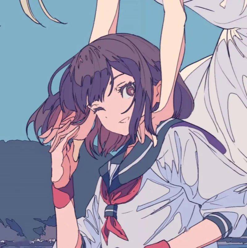 动漫头绪丨闺蜜百合头像