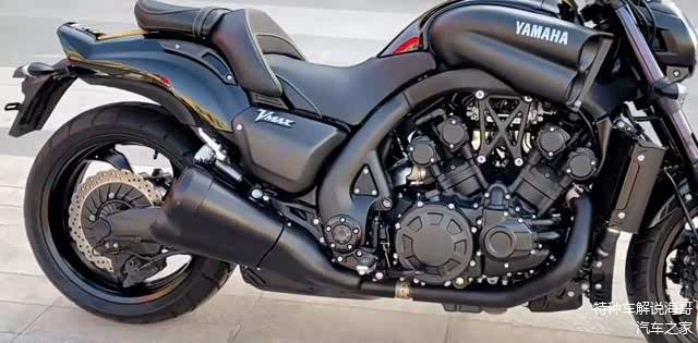 雅马哈一款排量1700排量的街车外号大魔鬼机械感十足