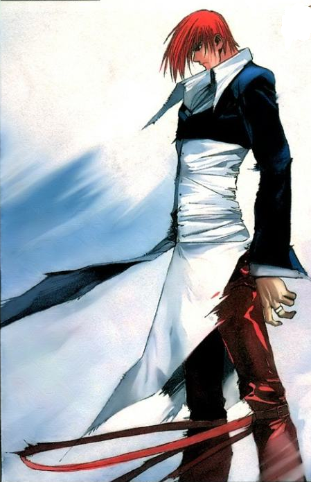 求八神庵背景图片,要站着的全身的