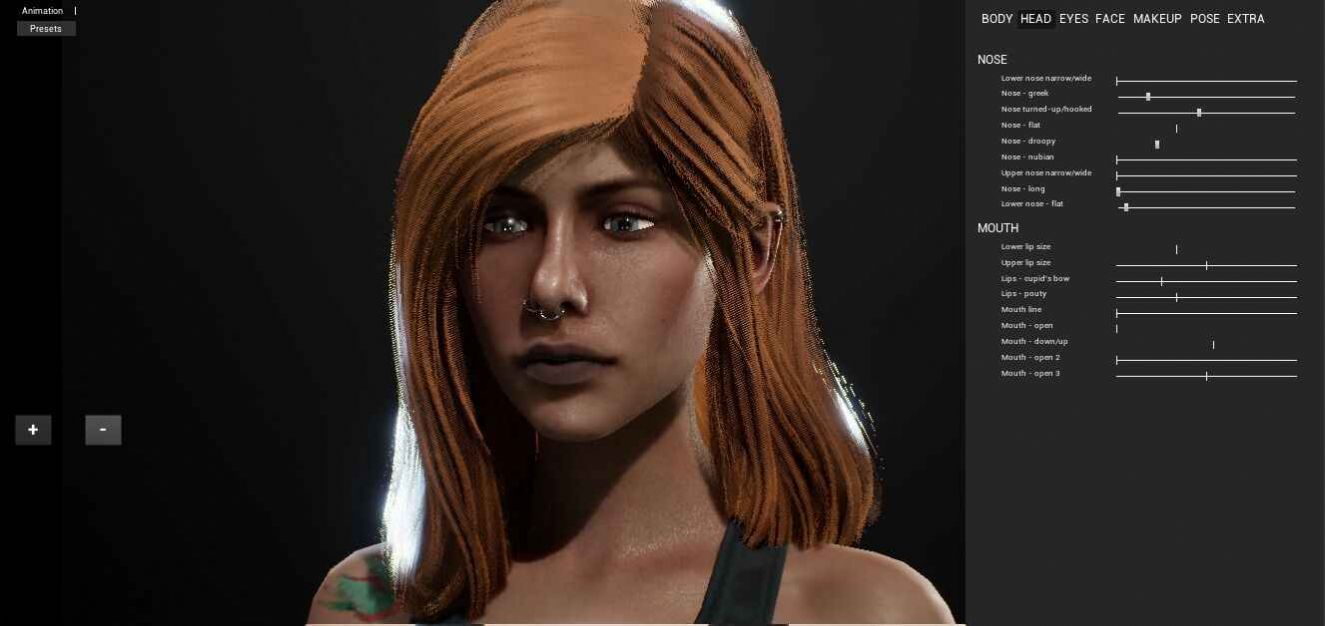 3d女孩捏脸游戏