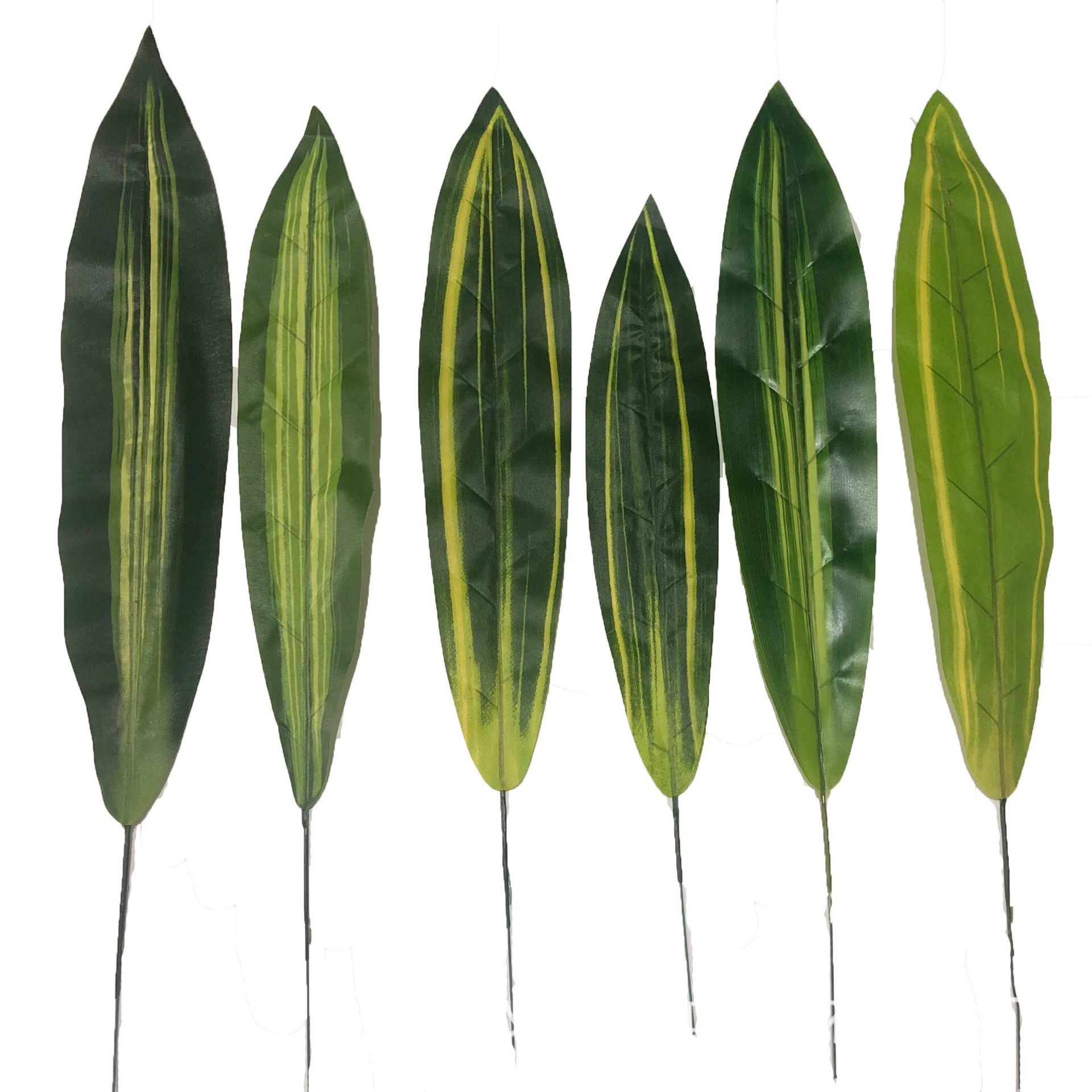 仿真巴西叶婚庆装饰仿真植物插花配件