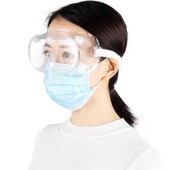 恒明医用护目镜隔离眼罩全封闭级防护镜防护眼镜医护男女医用护目镜6