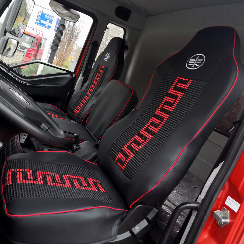 敬平坐垫一汽解放j6l座套龙v麟vh四季全包座椅套专车专用全革货车坐套