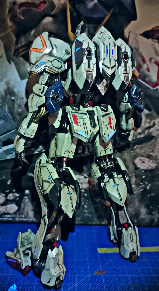 mgbarbatos巴巴托斯战损做旧涂装