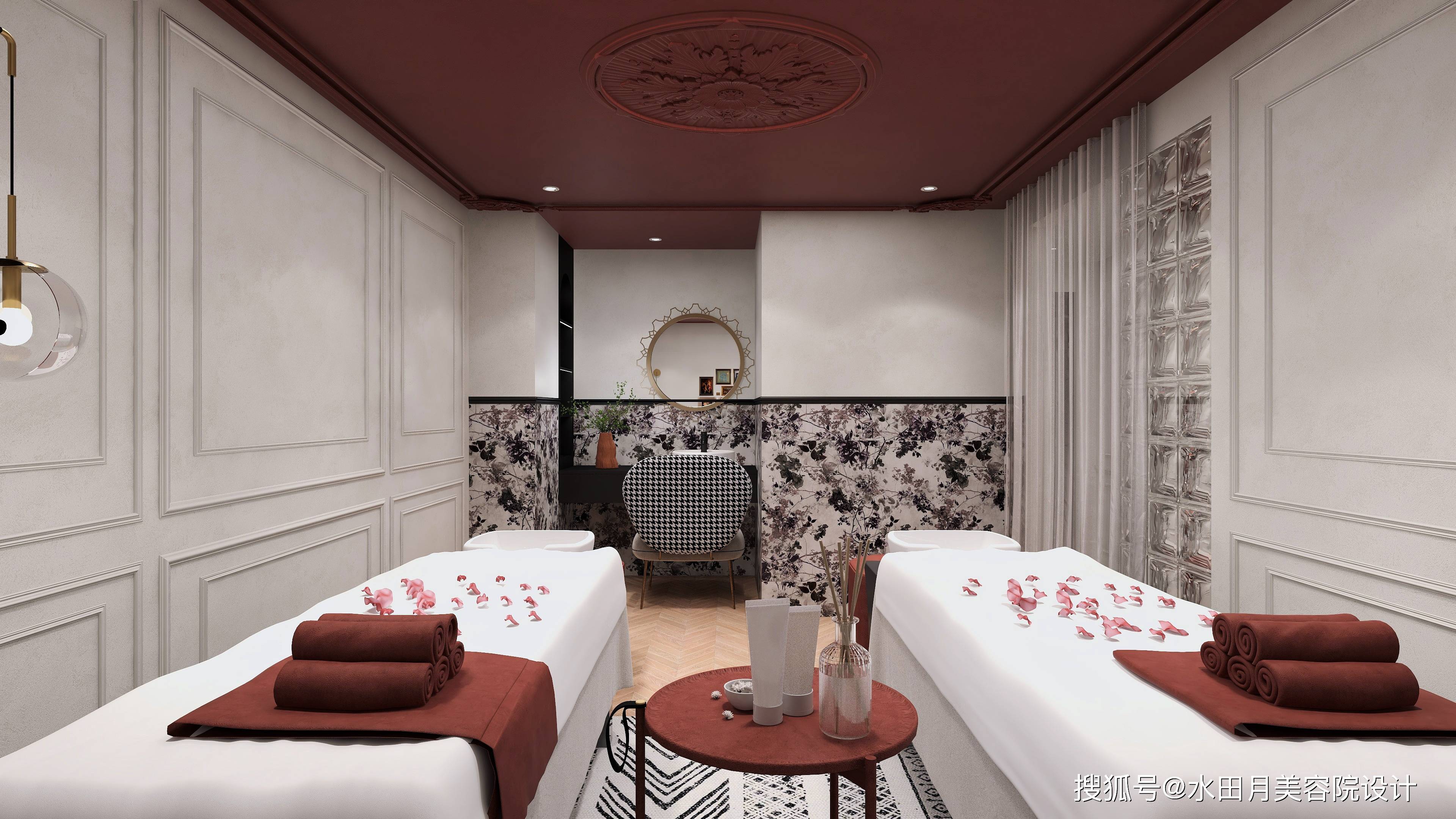 养生馆设计丨理发店设计丨spa店设计丨小儿推拿店装修丨美容美甲店