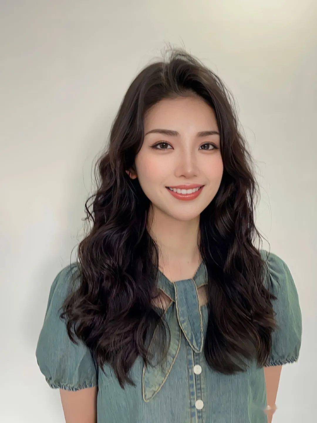 "乖乖女烫发",2023减龄首选!_发型_卷发_自然