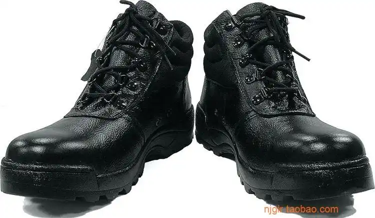 断码清仓送减震鞋垫特种兵鞋丛林沙漠头层牛皮钢头踢死牛战术短靴