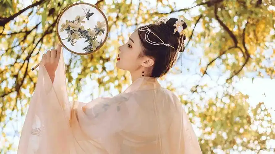 古风美女惊鸿一瞥绝美迷人写真,高清壁纸图片,大陆美女-回车桌面
