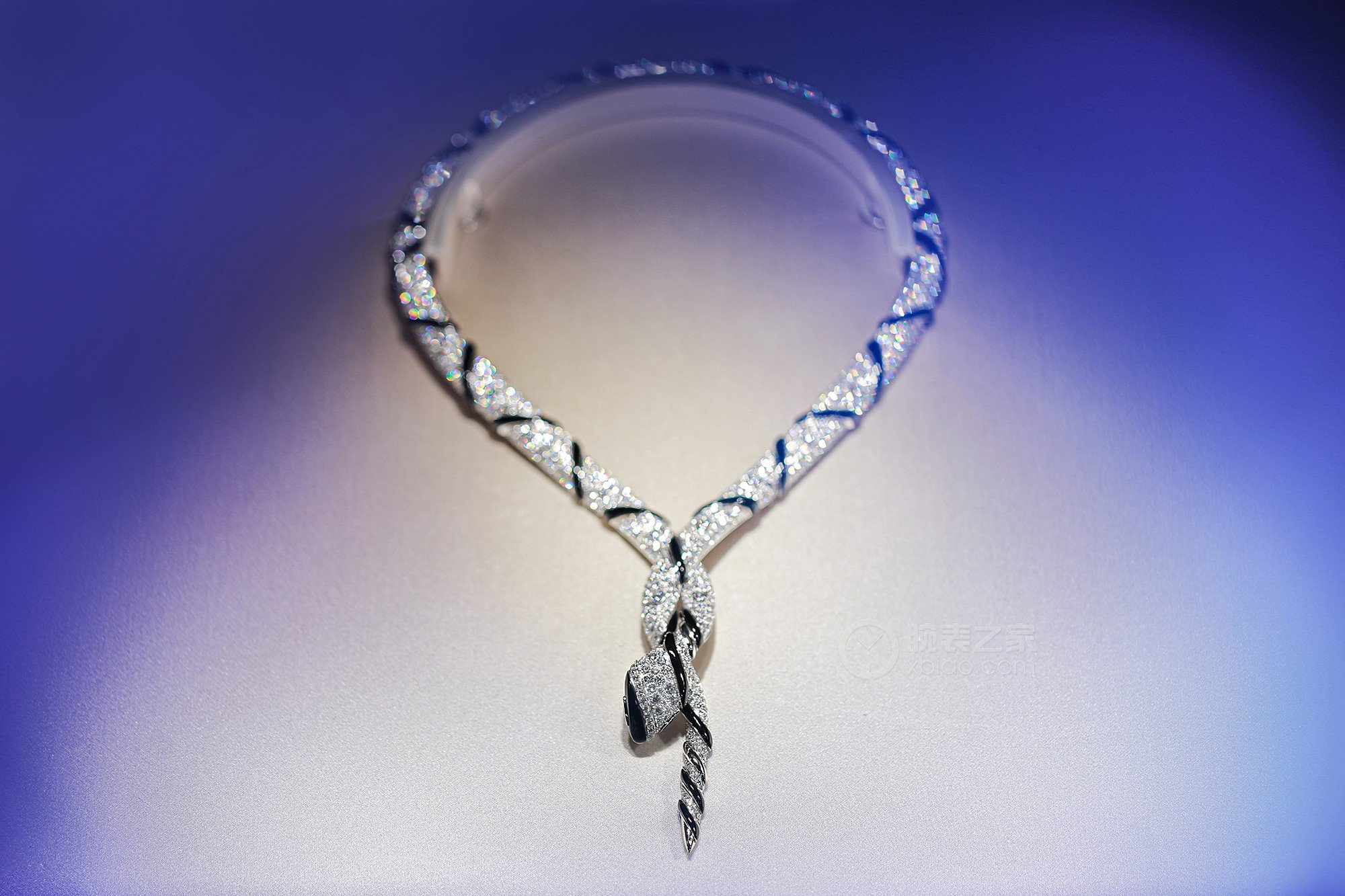 高清图|宝格丽蛇形项链项链图片2|腕表之家-珠宝