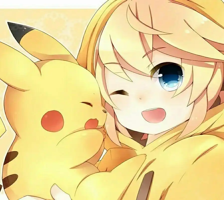 皮卡丘娘化了.