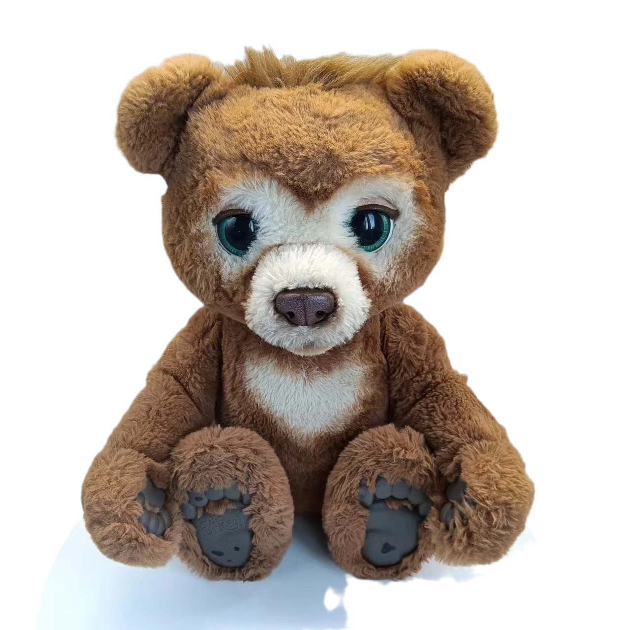 好奇儿童礼物朋友玩偶抱枕小熊公仔熊毛绒玩具宠物互动图片款