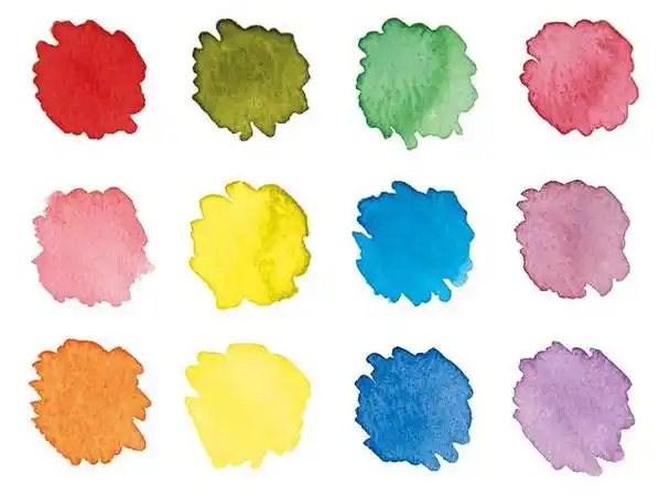 零基础自学水彩水彩画入门教程初学水彩画的调色与运笔基础技法