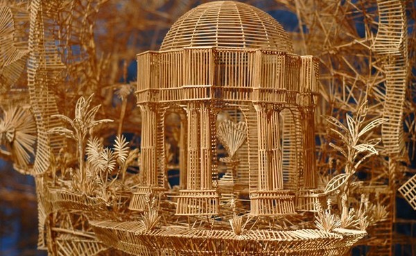 用100000根牙签建起旧金山之城