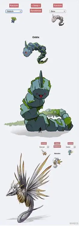 大岩蛇 走路草=合体进化