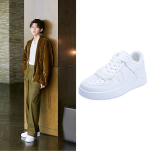 000人付款淘宝王源同款鞋子tfboys春13男孩大童帆布鞋12初中学生