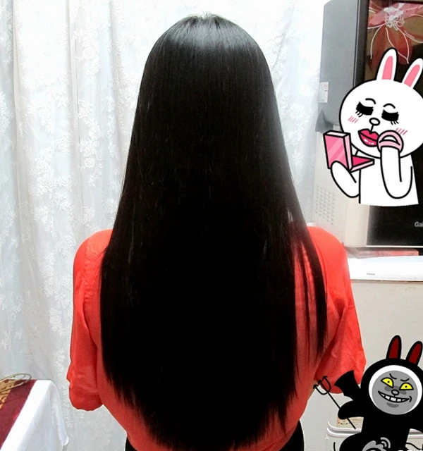 拥有一头黑长直发是一种什么体验? - 知乎