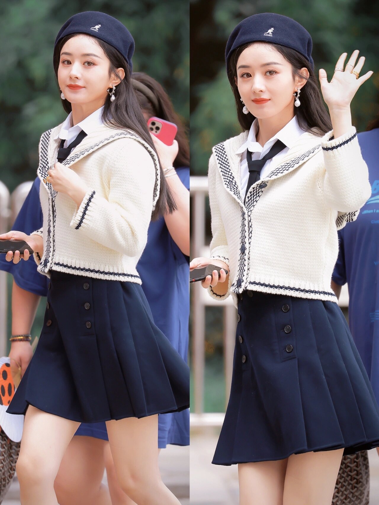 哇!看到了赵丽颖的上班穿搭,真的让我惊艳到了.