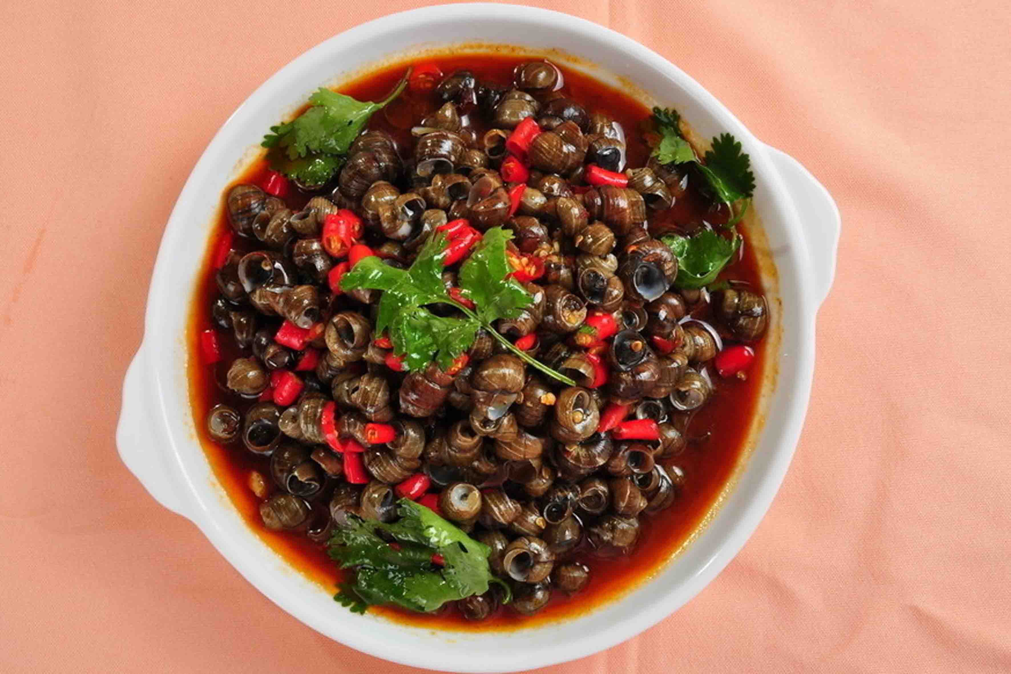 每日推荐六道美味佳肴:六道美味香鲜的美食,炒田螺