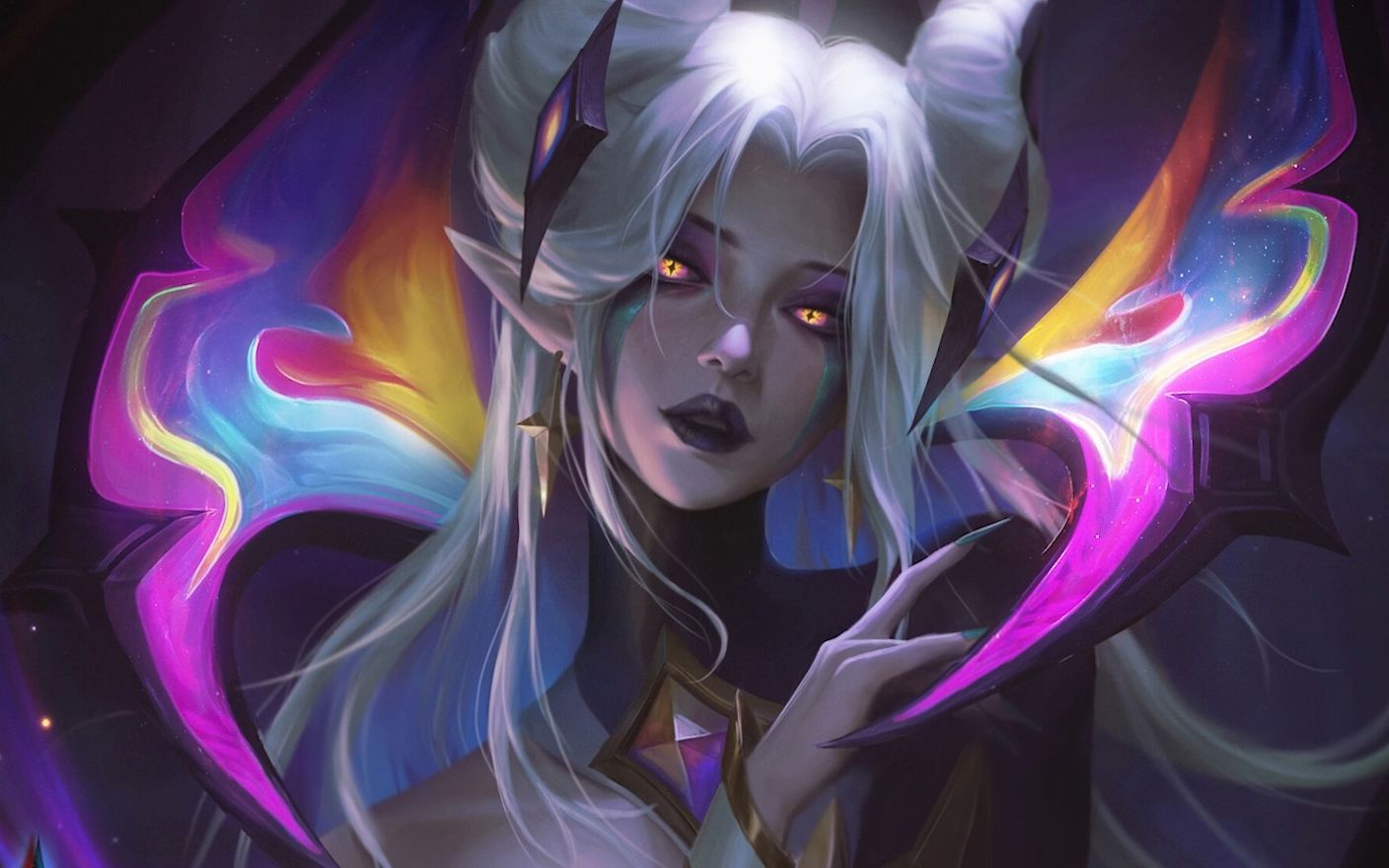 撅了!英雄联盟【莫甘娜】高质量同人壁纸简直撅了!