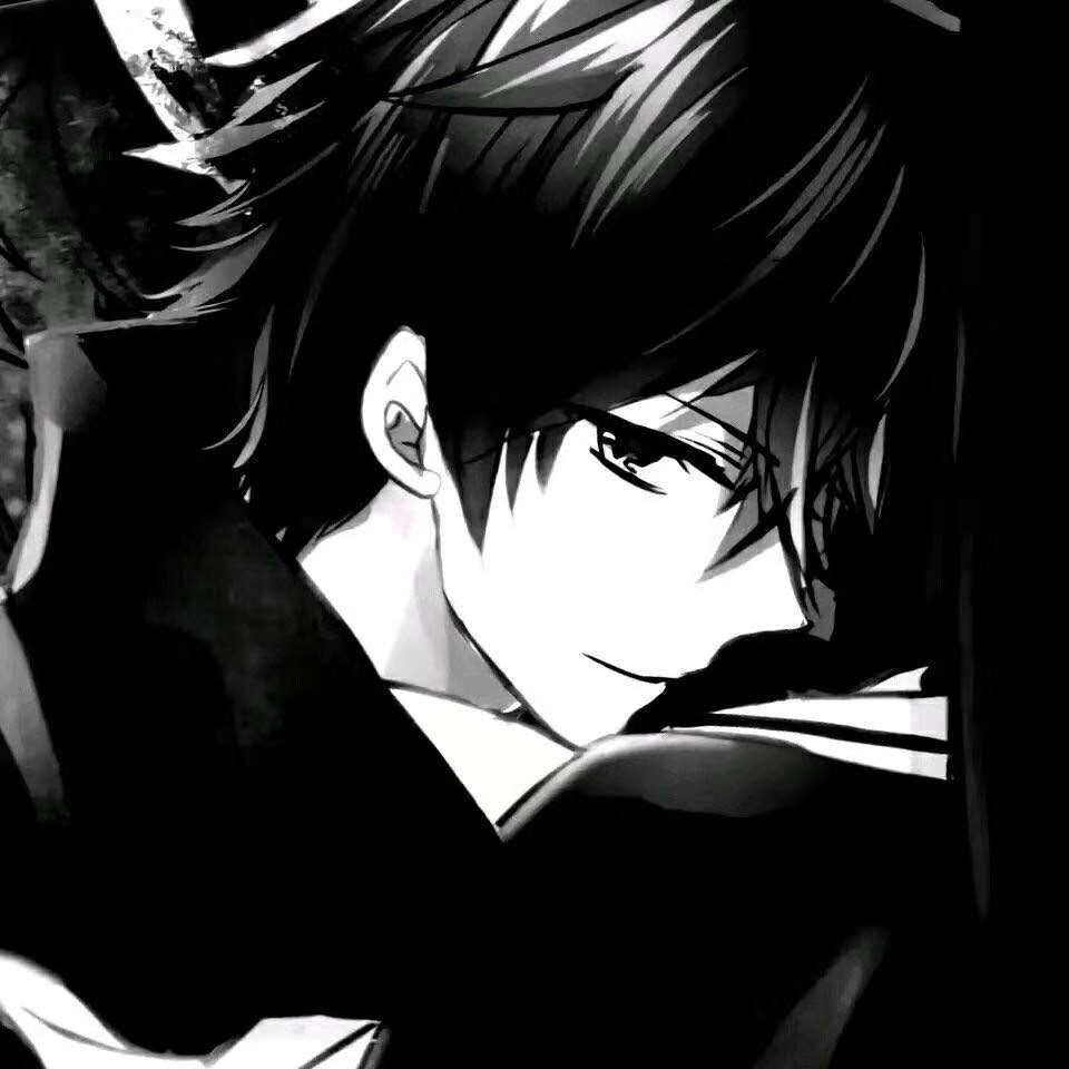 暗黑系二次元动漫情侣头像,做最好的自己,像阳光一样温暖!