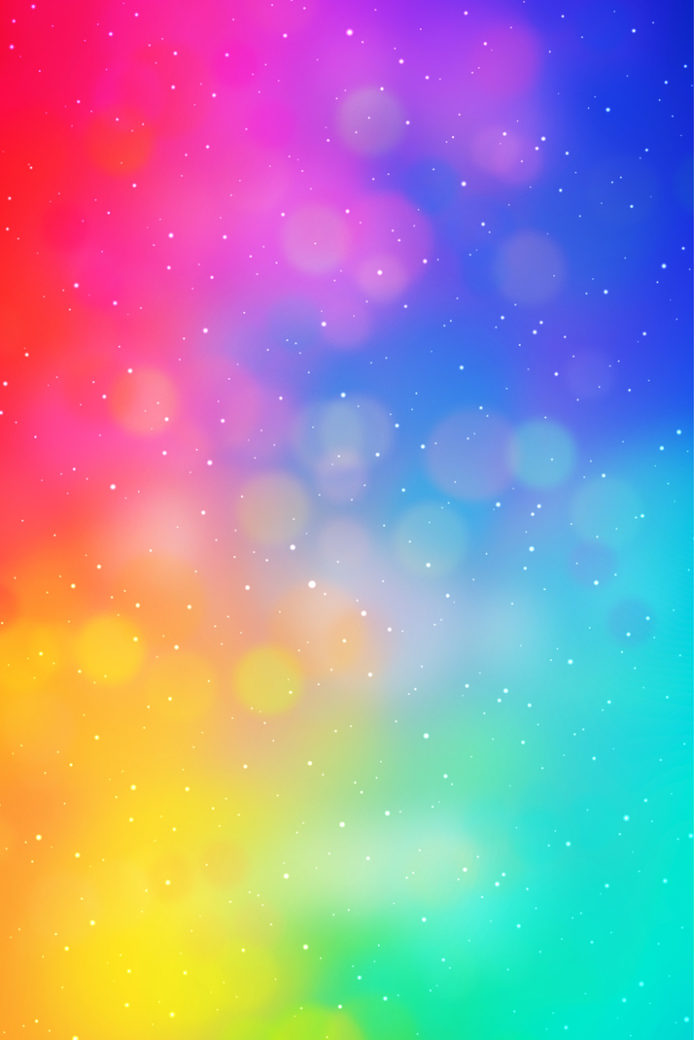 文艺炫彩渐变光晕背景图