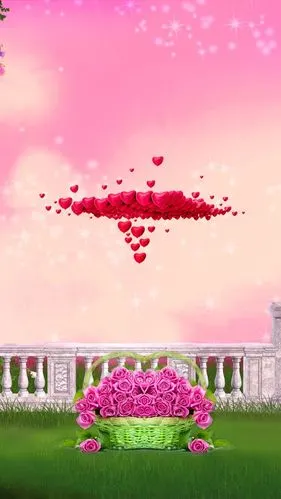 风景婚礼背景h5背景素材