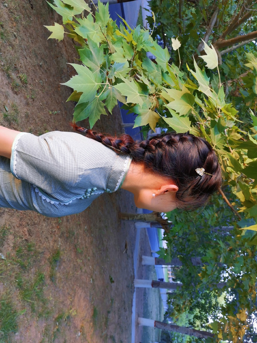 适合旗袍的编发