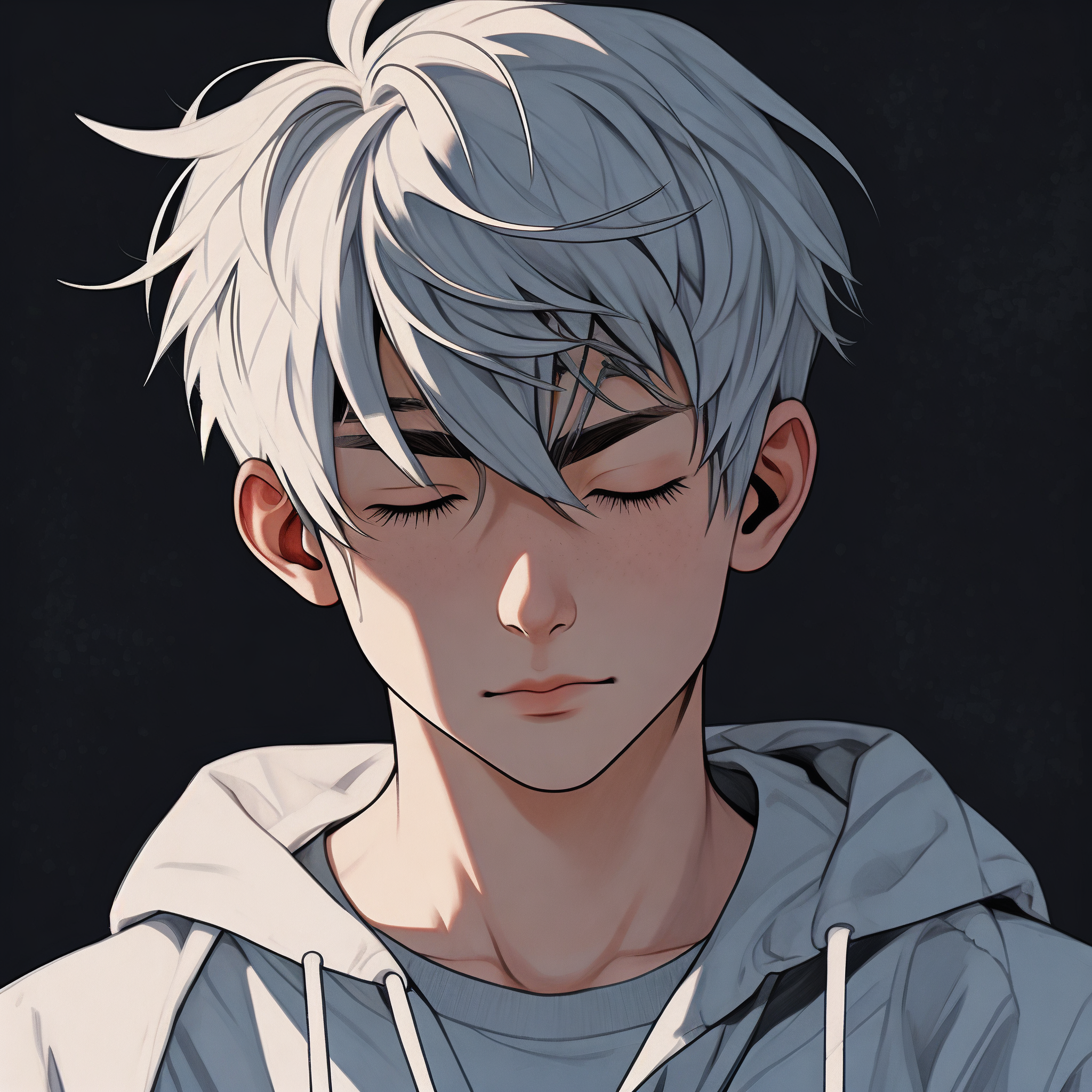 心碎动漫男生头像,谁还没几个意难平92