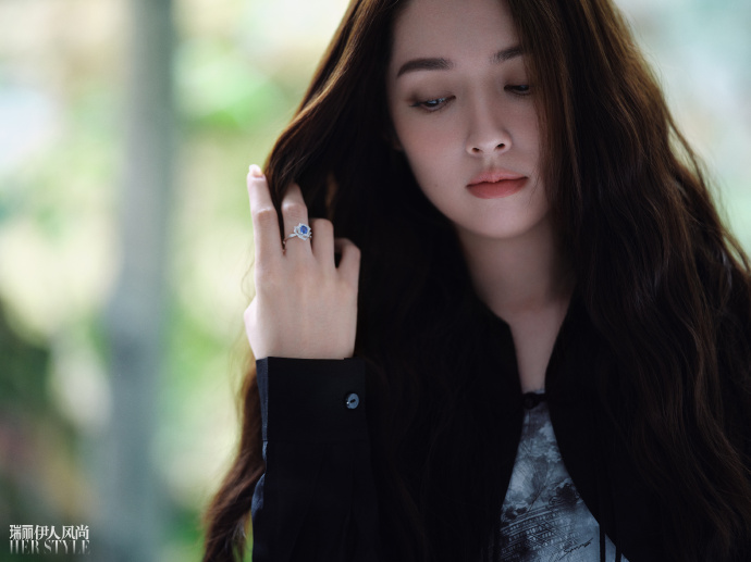 郭碧婷瑞丽伊人封面大片##郭碧婷 状态回归##郭碧婷