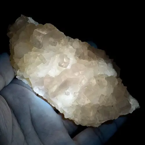 福建天然摆件奇石标本教学晶体矿物方解石高透亮摆件