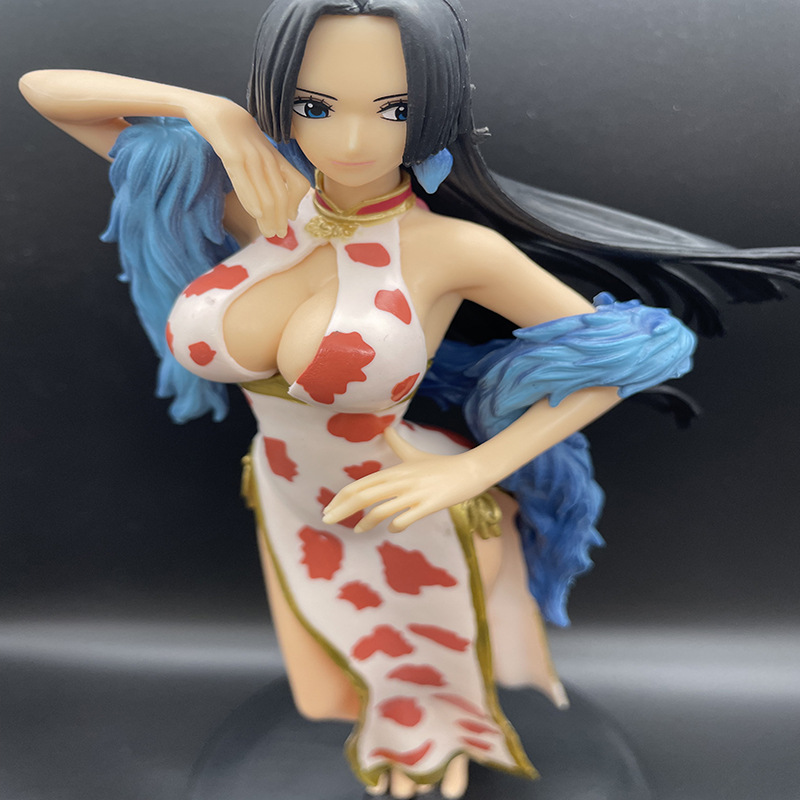 海贼王手办 甜心旗袍女帝 波雅汉库克 动漫周边 盒装模型摆件