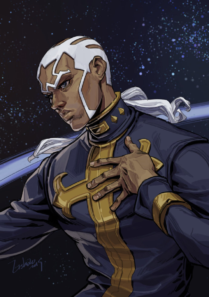 jojo的奇妙冒险 石之海# #普奇神父# #天堂. 来自超大雕君7j - 微博