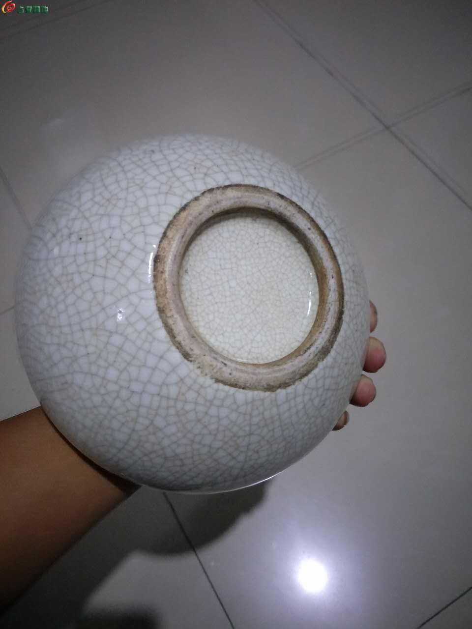 民国哥窑文房笔洗