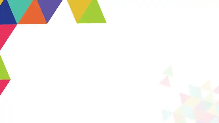 渐变几何多边形ppt背景图片