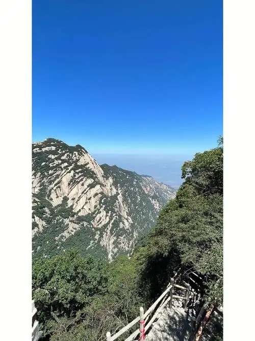 7.24华山(免门票)北上西下 人多 景美