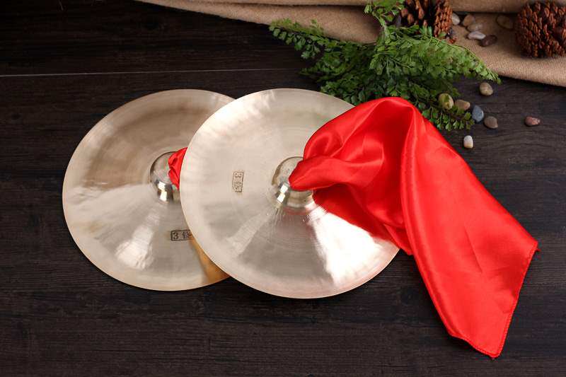 28cm大铙30cm铜铙厘米威风响铜配音锣鼓专用大铙