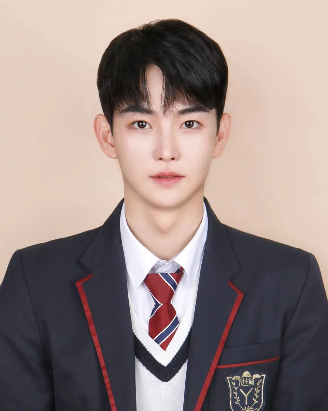 韩国素人小哥哥因证件照太帅刷爆ins,制服控已沦陷,颜值也太高了吧