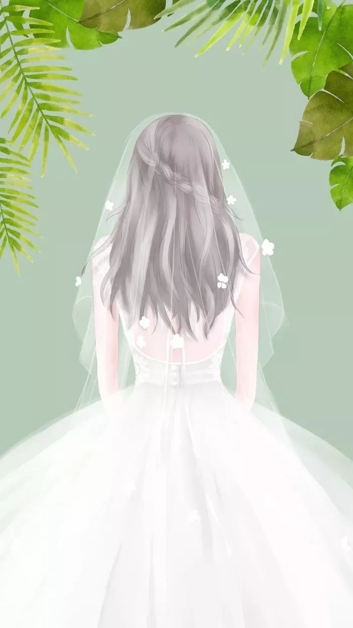 婚庆婚礼篇请收下你要的女生唯美婚纱壁纸