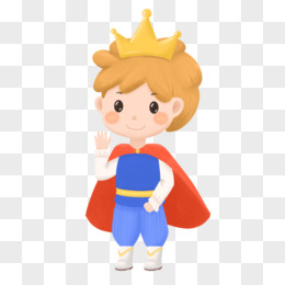 卡通手绘小王子免抠元素