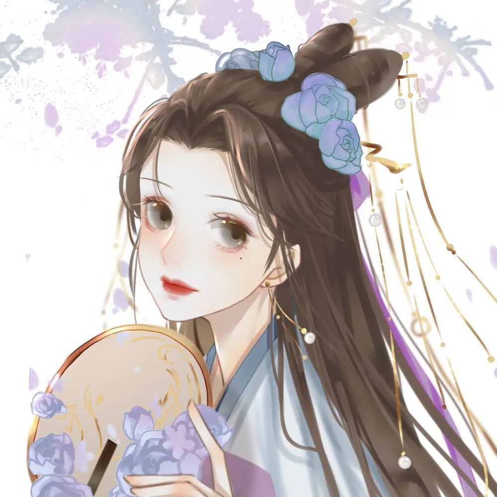 古风动漫女生头像|如果我的生活是一本书,那你就是里头的字字句句