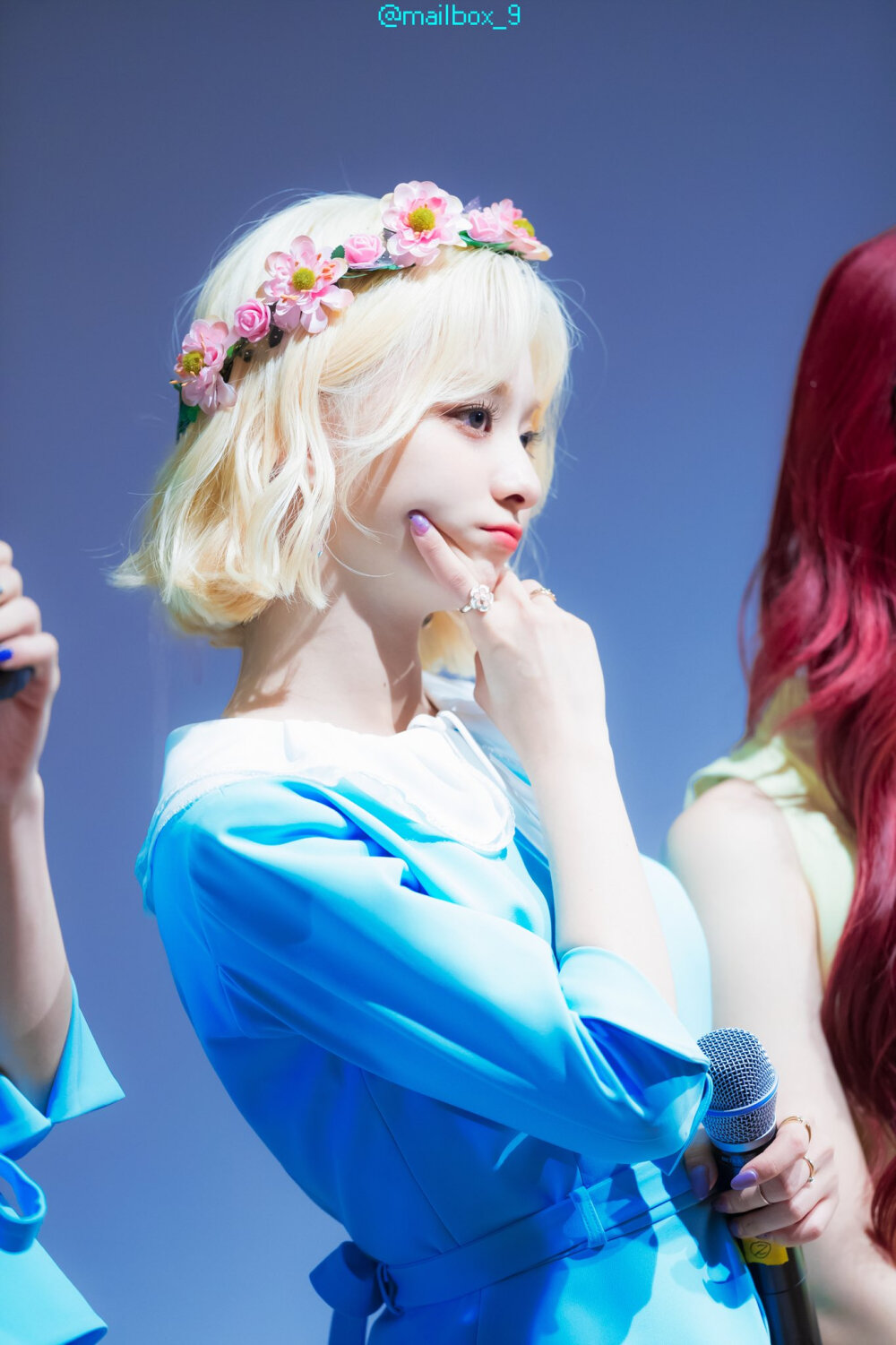 fromis9李娜炅高清饭拍